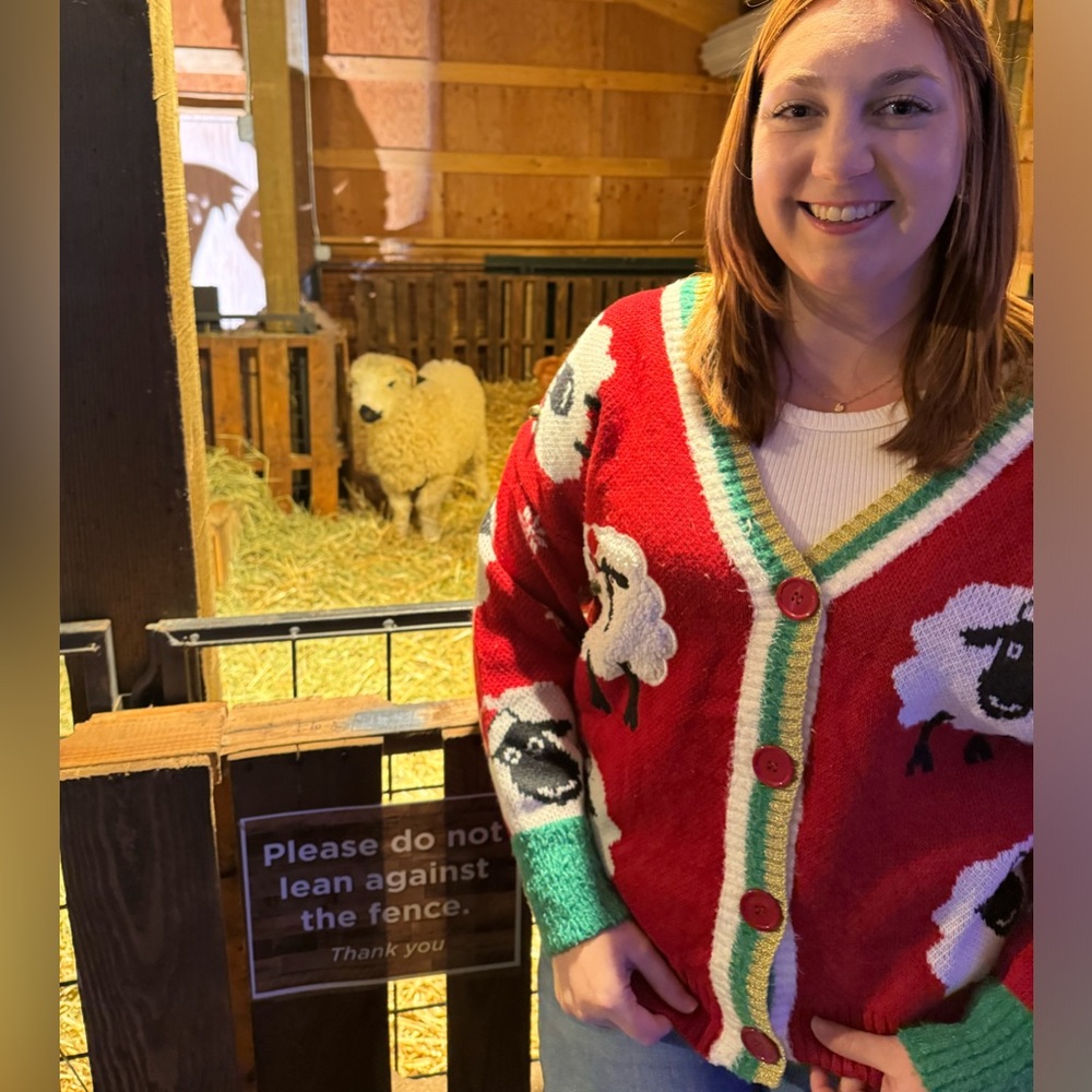 🐑Sheep Ugly Christmas Cardigan/Sweater🎄
